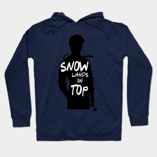 Snow lands on top Hoodie